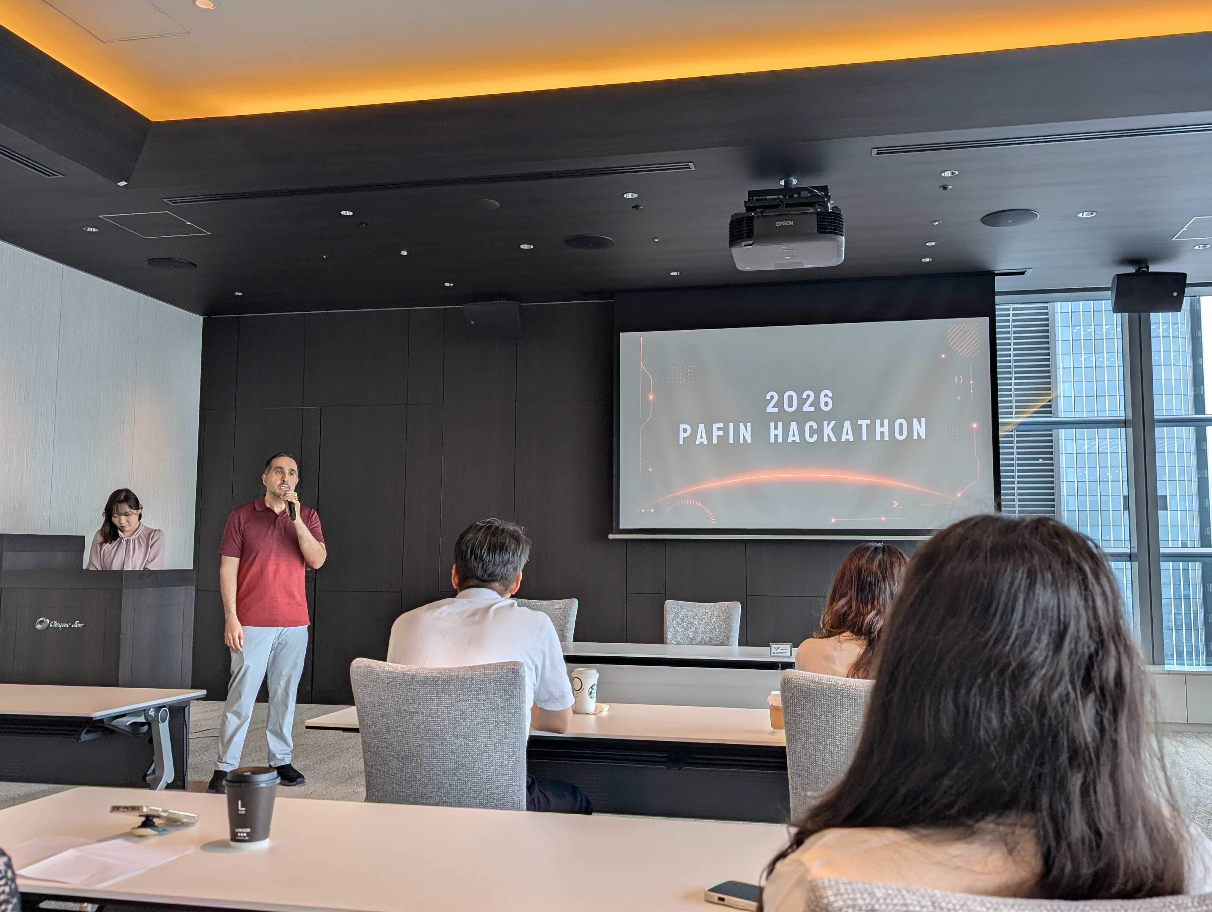 「pafin Hackathon 2026」開催時の様子