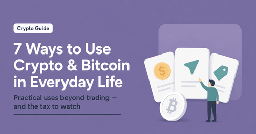 7 Ways to Use Cryptocurrency and Bitcoin in Everyday Life