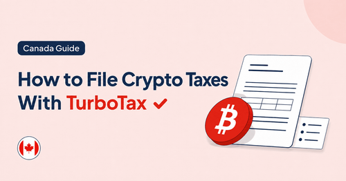 How to File Crypto Taxes with TurboTax (Canada)