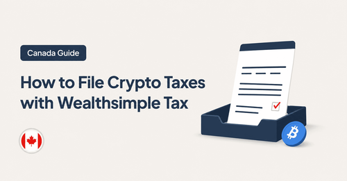 How to File Crypto Taxes with Wealthsimple Tax